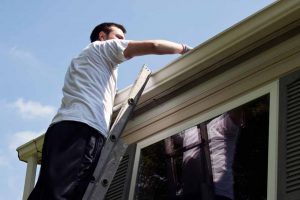 Gutter cleaning